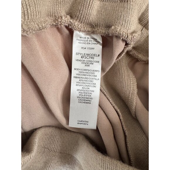 Splendid XLTaupe Elastic Waist Womens Drawstring Pants - Picture 11 of 16